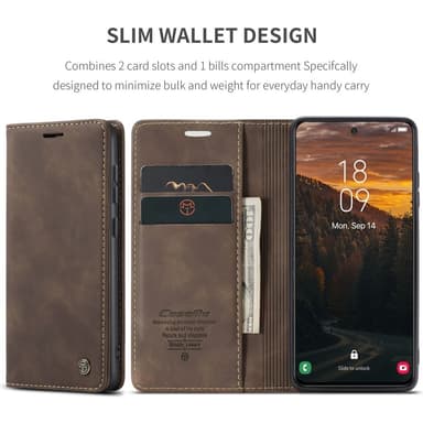 CASEME Retro Pung Taske til Samsung Galaxy S25+ (S25 Plus)