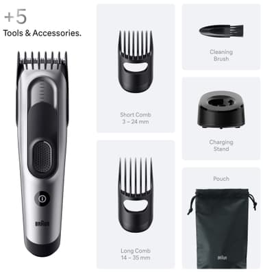Braun Series 7 hårtrimmer HC7590 (grå)