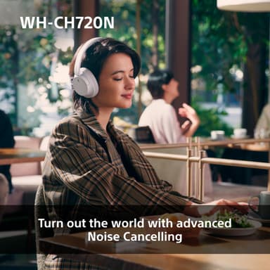 Sony WH-CH720N trådløse around-ear høretelefoner (sort)