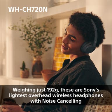 Sony WH-CH720N trådløse around-ear høretelefoner (sort)