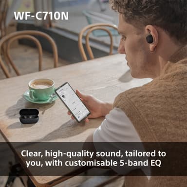Sony WF-C710N true wireless in-ear høretelefoner (sort)