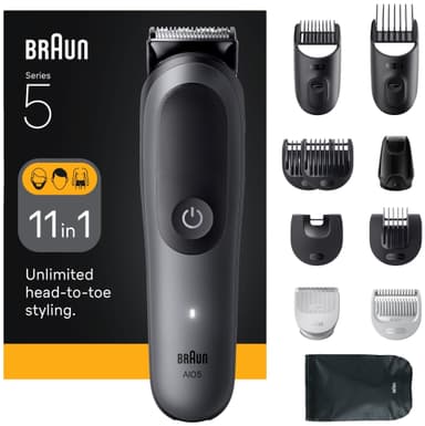 Braun All-in-One Series 5 kropstrimmer AIO5560 (grå)