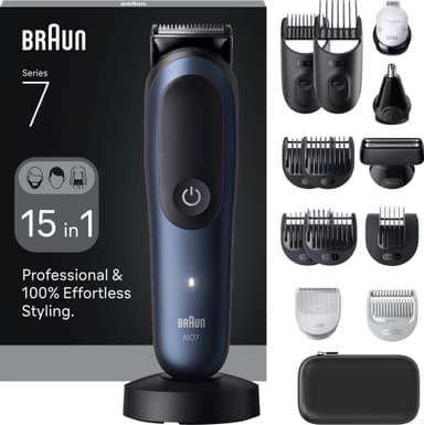 Braun All-in-One Series 7 kropstrimmer AIO7580 (blå)