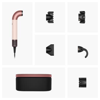 Dyson Supersonic r-hårtørrer (keramisk pink/rosaguld)