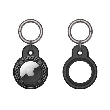 AirTag-etui - Beskyttende TPU-cover til Apple AirTag Sort