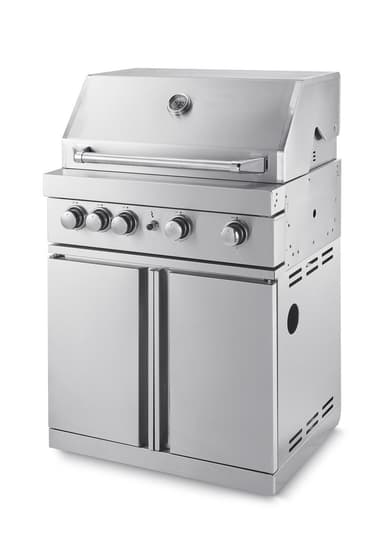 Myoutdoorkitchen- Fritstående Gasgrill med 4 effektive blus og infravarme