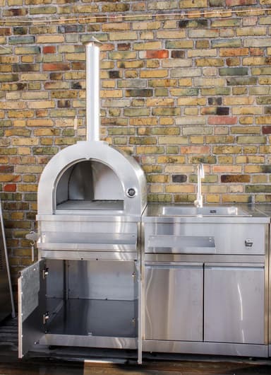 Myoutdoorkitchen - Inox Range - Modul med pizzaovn