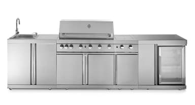 Myoutdoorkitchen - Modul med dobbelte sidebrændere