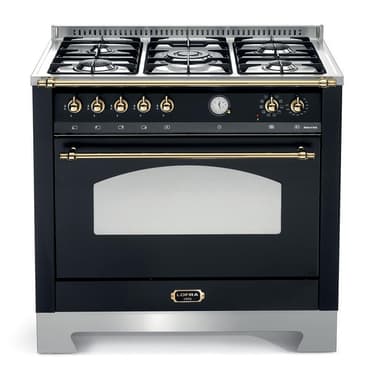 Lofra - Dolce Vita 90 cm (1 ovn) (Sort/Messing) Gas