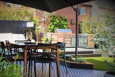 Myoutdoorkitchen - Modul køleskab med dobbelte låger
