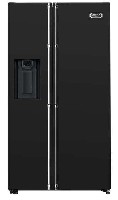 Lofra - Dolce Vita Køleskabe (Sort/Krom) - 90 cm
