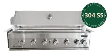 Myoutdoorkitchen - Built-in - Gasgrill til indbygning, med 6 blus