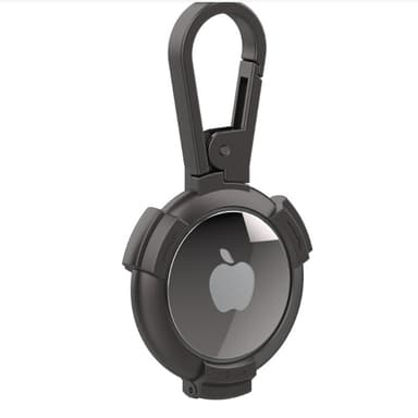 Metalbeskyttelsesetui til Apple AirTag Sort