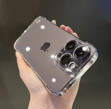 Ultra-tyndt, gennemsigtigt cover til iPhone 16