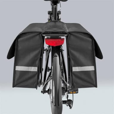 Wozinsky Cykeltaske til taskeholder 28L - Sort
