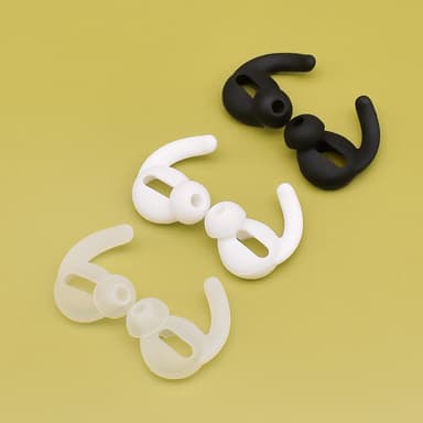 Ørekroge ørepropper for bedre fastgørelse af AirPods/AirPods 2 Gennemsigtig