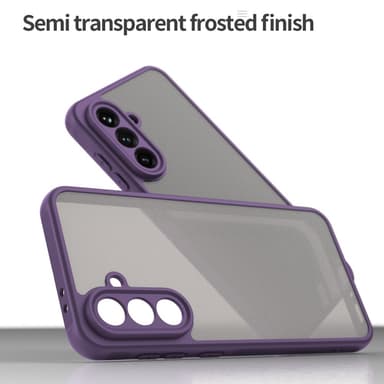 SKALO Samsung A56 5G Color Bumper Frosted Cover - Lilla