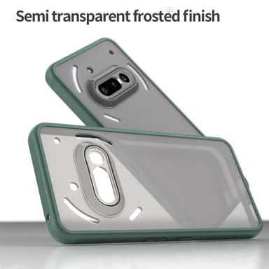 SKALO Nothing Phone (3a) 5G Color Bumper Frosted Cover - Grøn
