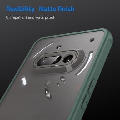 SKALO Nothing Phone (3a) 5G Color Bumper Frosted Cover - Grøn