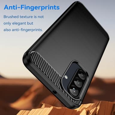 SKALO Samsung A26 5G Armor Carbon Cover - Sort