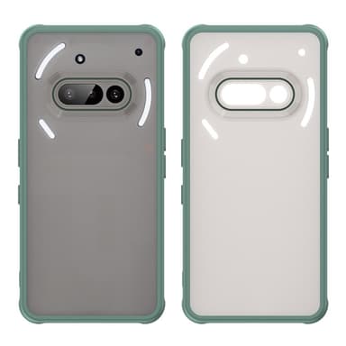 SKALO Nothing Phone (3a) 5G Color Bumper Frosted Cover - Grøn