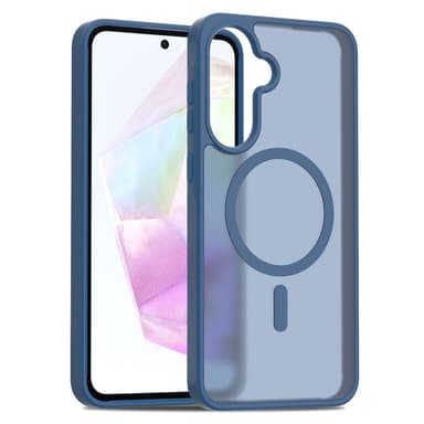 SKALO Samsung A36 5G Skin-touch Hybrid Cover - Blå