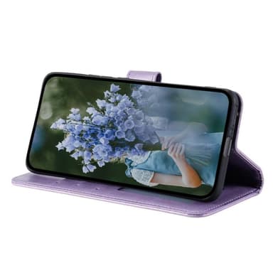 SKALO Samsung A26 5G Mandala Flip Cover - Lilla