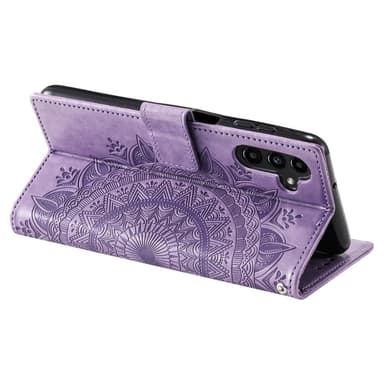 SKALO Samsung A26 5G Mandala Flip Cover - Lilla
