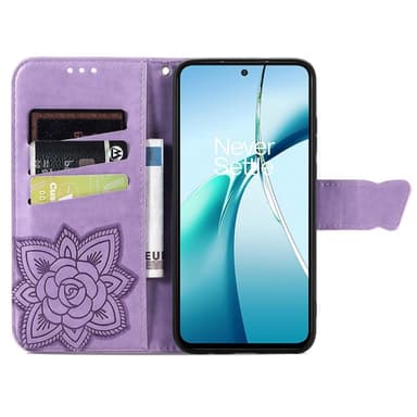 SKALO Nothing Phone (3a) 5G Mandala Butterfly Flip Cover - Lilla