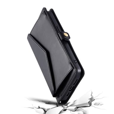 SKALO Samsung A26 5G PU-Læder Kuvert Flip Cover - Sort