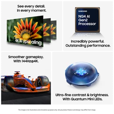 Samsung 85" QN80F 4K MiniLED Smart TV (2025)