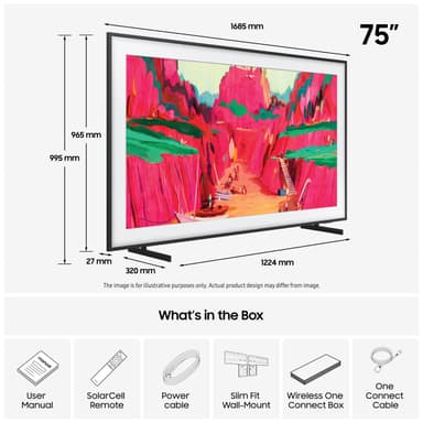 Samsung 75” The Frame Pro 4K Edge MiniLED Smart TV (2025)