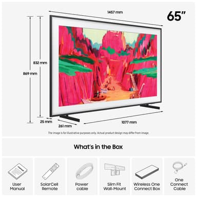 Samsung 65” The Frame Pro 4K Edge MiniLED Smart TV (2025)