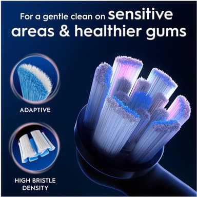 Oral-B iO Gentle Care tandbørstehoved 3-stk 456968 (sort)