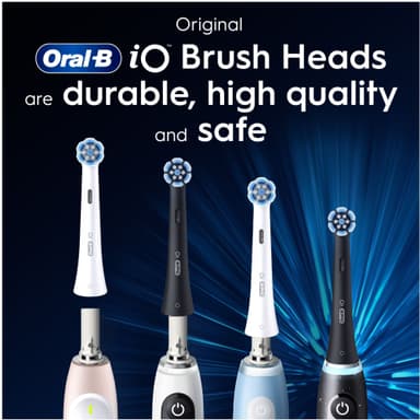 Oral-B iO Gentle Care tandbørstehoved 3-stk 456968 (sort)