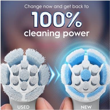 Oral-B iO Gentle Care tandbørstehoved 3-stk 373739 (hvid)