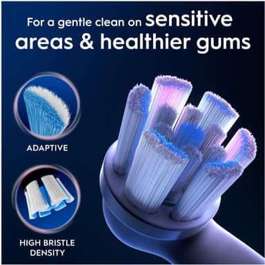 Oral-B iO Gentle Care tandbørstehoved 3-stk 373739 (hvid)