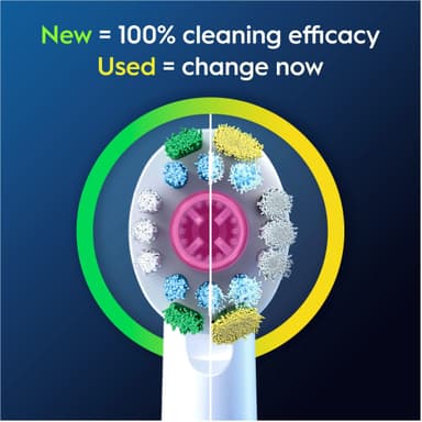 Oral-B 3D White tandbørstehoved 5-stk 894712 (hvid)