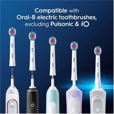 Oral-B 3D White tandbørstehoved 5-stk 894712 (hvid)