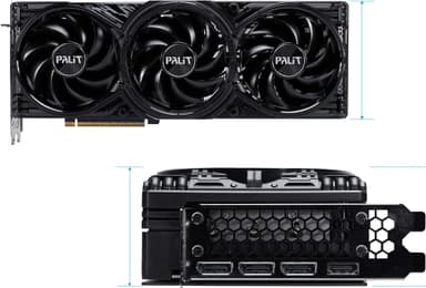 Palit GeForce RTX 5070 Ti Gaming Pro OC-grafikkort (16 GB GDDR7)
