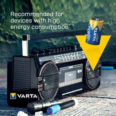 Varta Longlife Power D batteri (2-pakke)