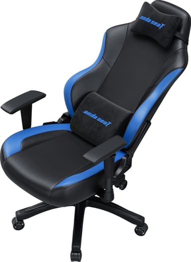 AndaSeat Luna gaming-stol (sort/blå)