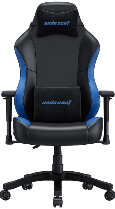 AndaSeat Luna gaming-stol (sort/blå)