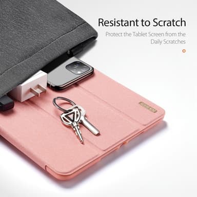DUX DUX DUCIS Home Apple iPad 10.2 2021/2020/2019 Trefoldet Stativ Rose Guld