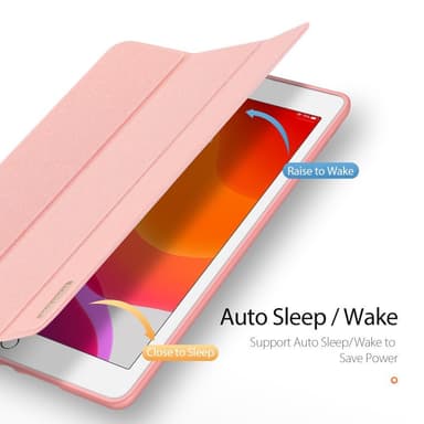 DUX DUX DUCIS Home Apple iPad 10.2 2021/2020/2019 Trefoldet Stativ Rose Guld