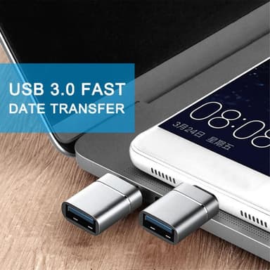 USB C til USB-adapter USB-C til USB 3.0-adapter OTG til MacBook Pro MacBook Air iPad Pro og flere Type-C-enheder