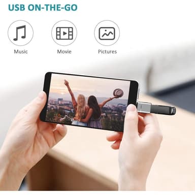 USB C til USB-adapter USB-C til USB 3.0-adapter OTG til MacBook Pro MacBook Air iPad Pro og flere Type-C-enheder