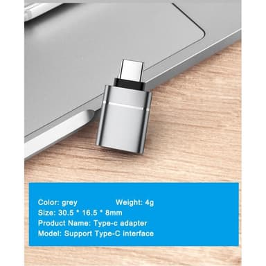 USB C til USB-adapter USB-C til USB 3.0-adapter OTG til MacBook Pro MacBook Air iPad Pro og flere Type-C-enheder
