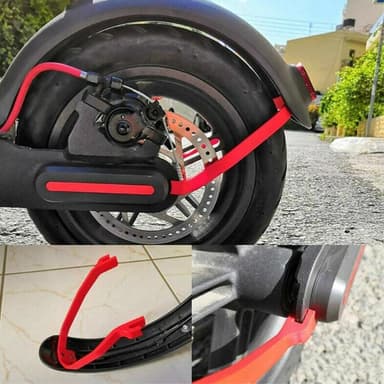 Fender Supportpakke til mudderbeskyttelsesskærme til Xiaomi M365 Scooter - Sort