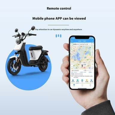 GPS Tracker til bil, motorcykel lastbil, elektriske køretøjer 4G tyverisikring (2-leder installation)